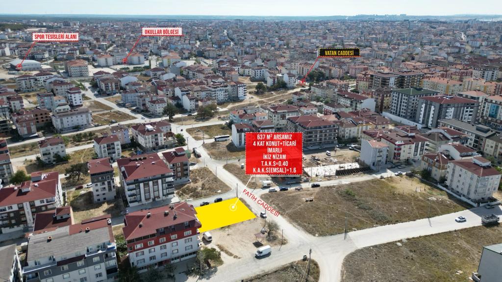 FATİH CADDESİNDE TİCARİ + KONUT